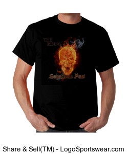 "The Rising" Gildan  Cotton Adult T-shirt Design Zoom